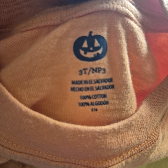 Source Unknown Orange & Black "Mummy's Lil' Man" Long Sleeve Tee - Picture 2 of 4